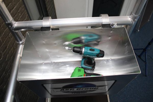 AC Steigtechnik Werkzeugbox zum einhängen am Rollgerüst