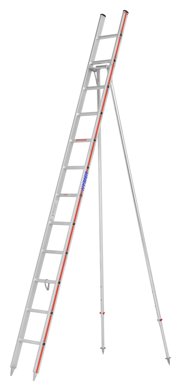 Leitern & Tritte HYMER Obstbaumleiter mit ausziehbaren Stützen Leitern & Tritte