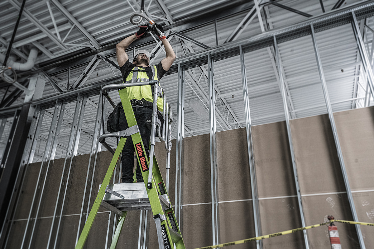 Leitern & Tritte JUMBO Giant GFK-Plattformleiter aus Glasfaserkunststoff Leitern & Tritte