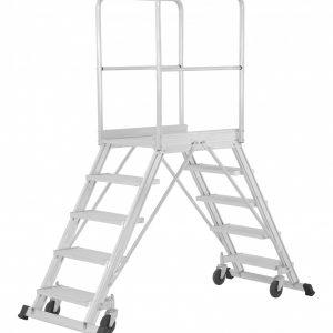 HYMER 6889 Podesttreppe fahrbar, einseitig begehbar