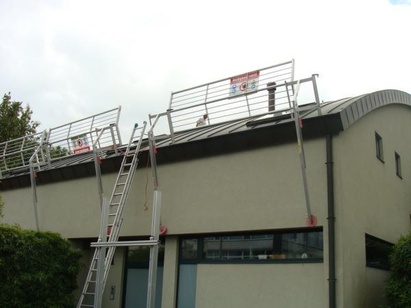 Dachrandsicherung-Dachkantenschutz Dachrandsicherung-Dachkantenschutz