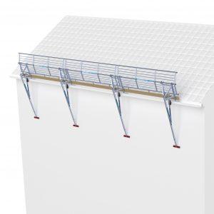 Dachrandsicherung-Dachkantenschutz Absturzsicherung Dach Dachrandsicherung-Dachkantenschutz