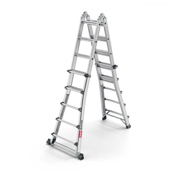 HAILO Master M100 Aluminium-Multifunktions-Stufenleiter HAILO Master M100 Aluminium-Multifunktions-Stufenleiter