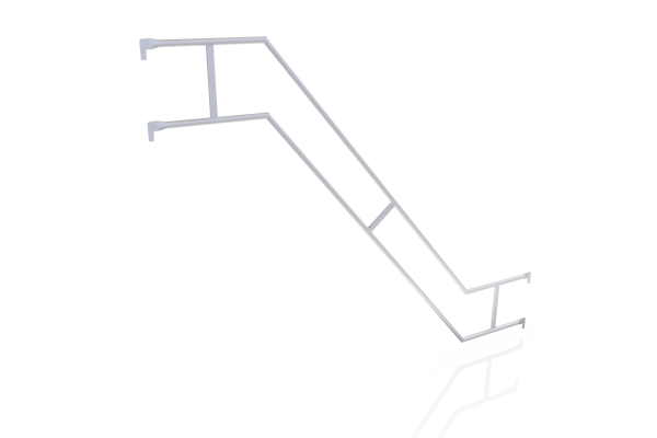 Blizzard Gerüstsysteme Alu-Treppengeländer für Feld 3,07 m